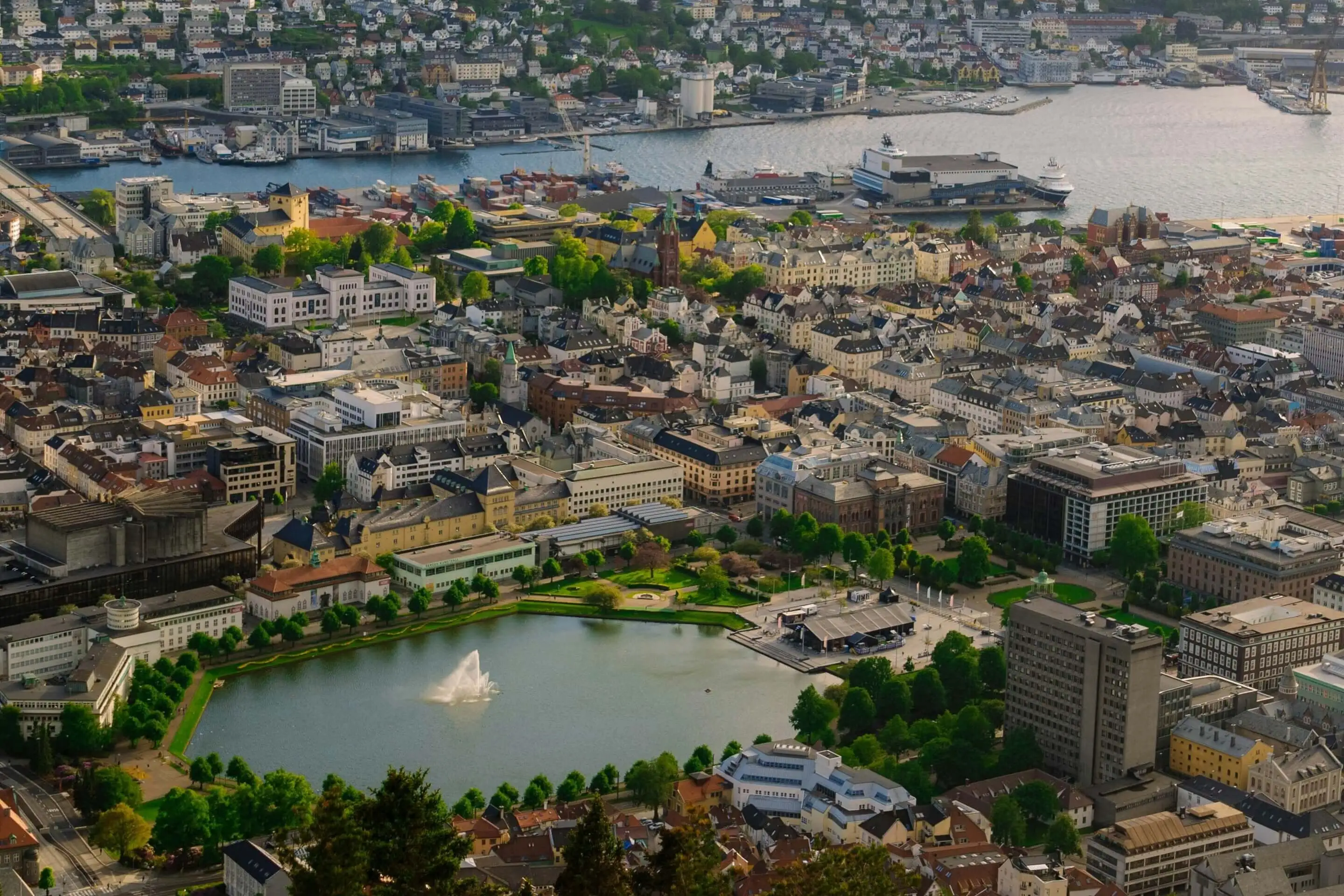 Image of the city of Bergen